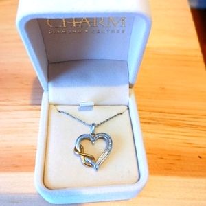 Charmed Diamond Center Necklace